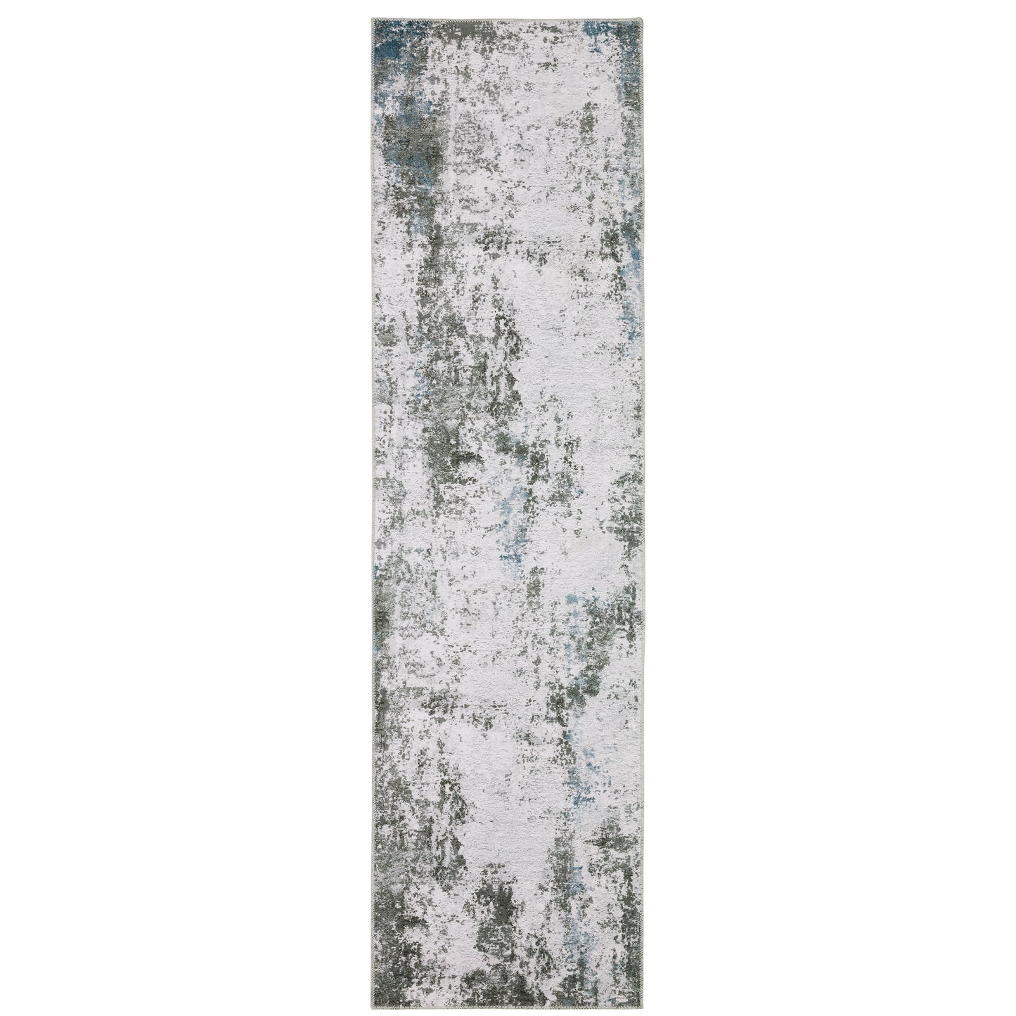 Malibu Grey Blue Modern & Contemporary Abstract Indoor Rug