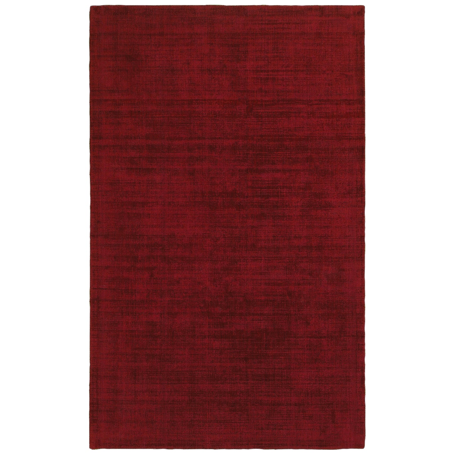 Mira Red  Modern & Contemporary Solid Indoor Rug