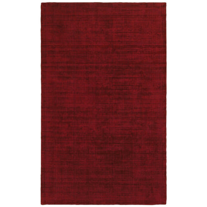 Mira Red  Modern & Contemporary Solid Indoor Rug