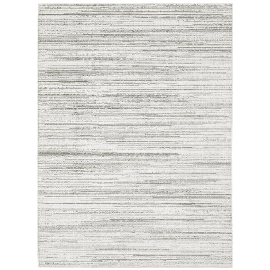 Montecito White Grey Modern & Contemporary Striped Indoor Rug