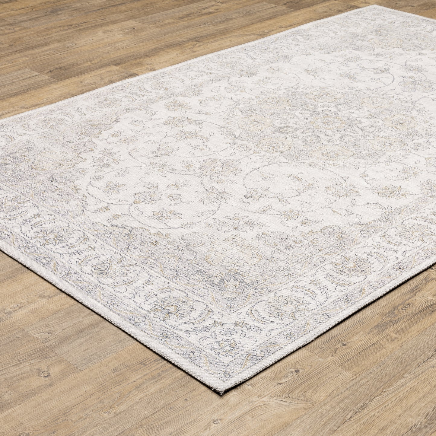 Myers Park Beige Gold Traditional Oriental Indoor Rug