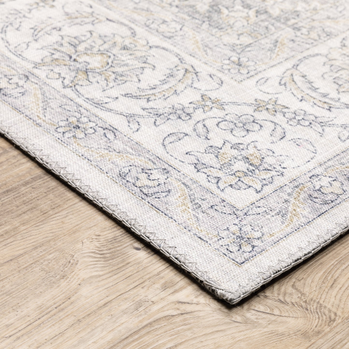 Myers Park Beige Gold Traditional Oriental Indoor Rug