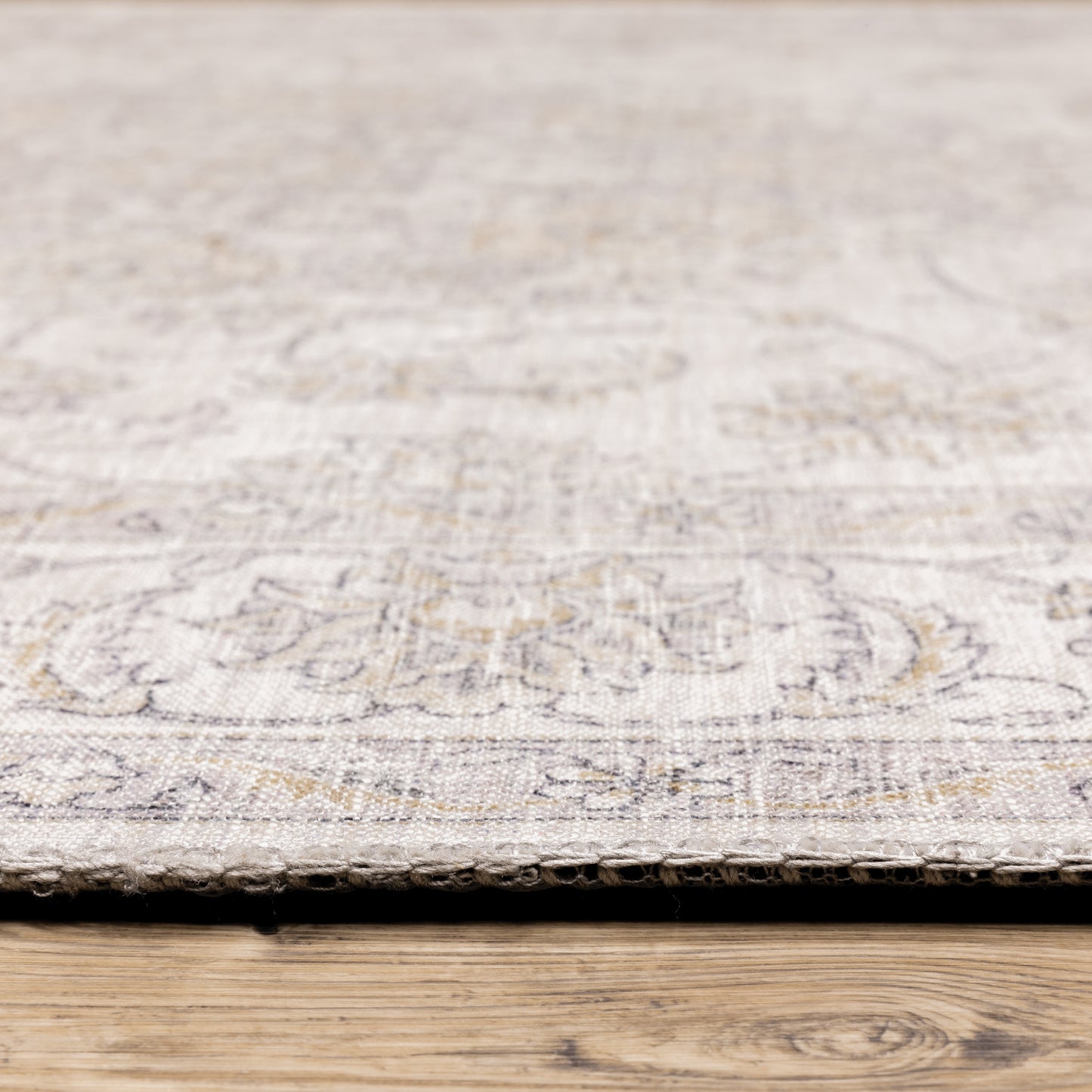 Myers Park Beige Gold Traditional Oriental Indoor Rug