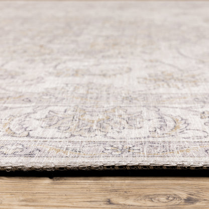 Myers Park Beige Gold Traditional Oriental Indoor Rug