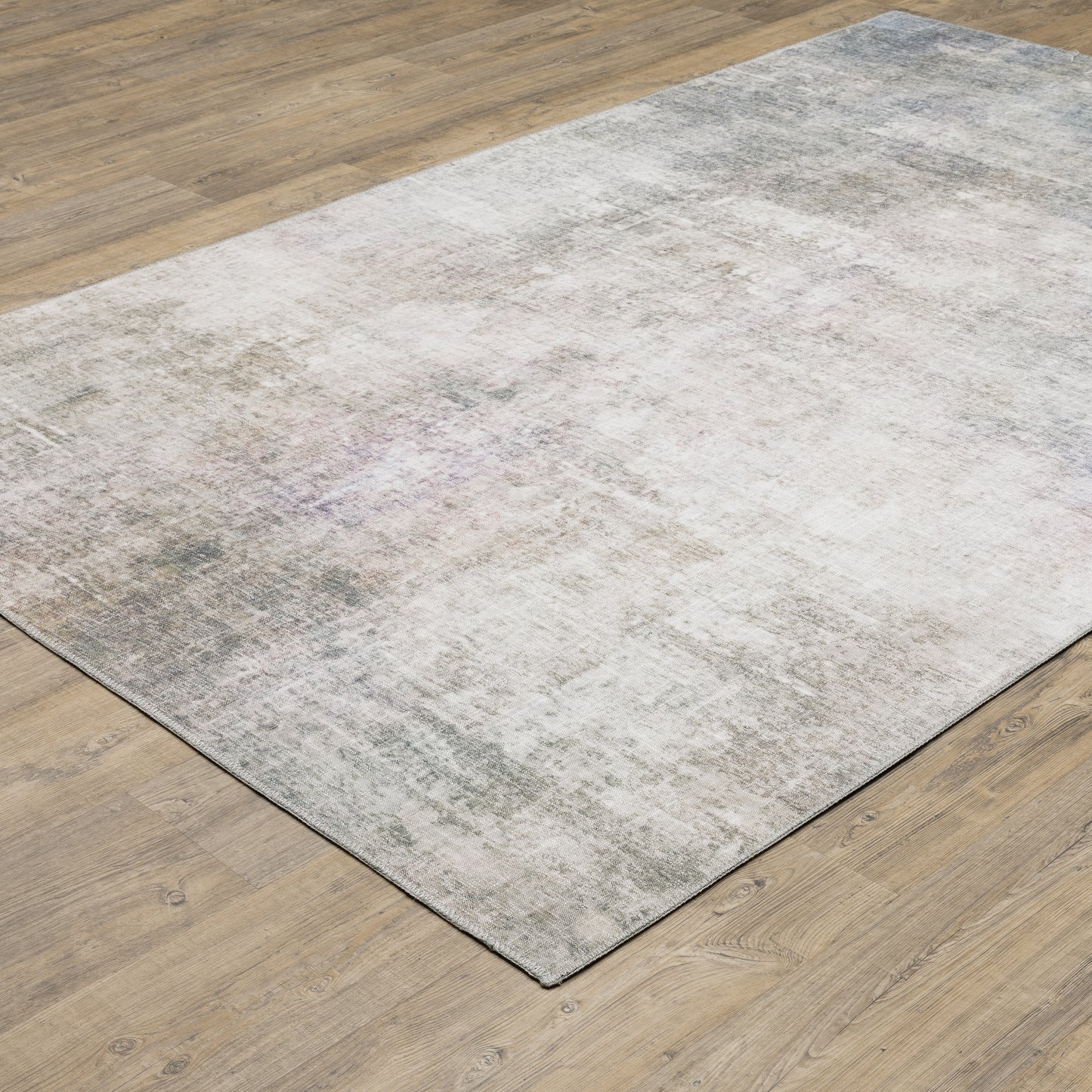 Myers Park Beige Blue Modern & Contemporary Abstract Indoor Rug