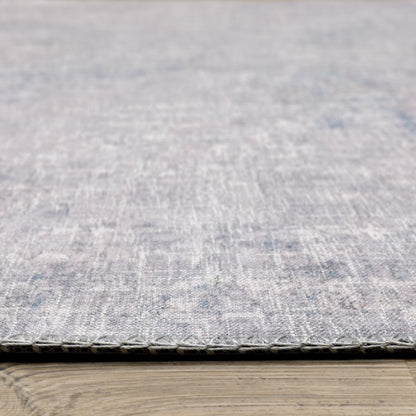 Myers Park Grey Blue Modern & Contemporary Abstract Indoor Rug