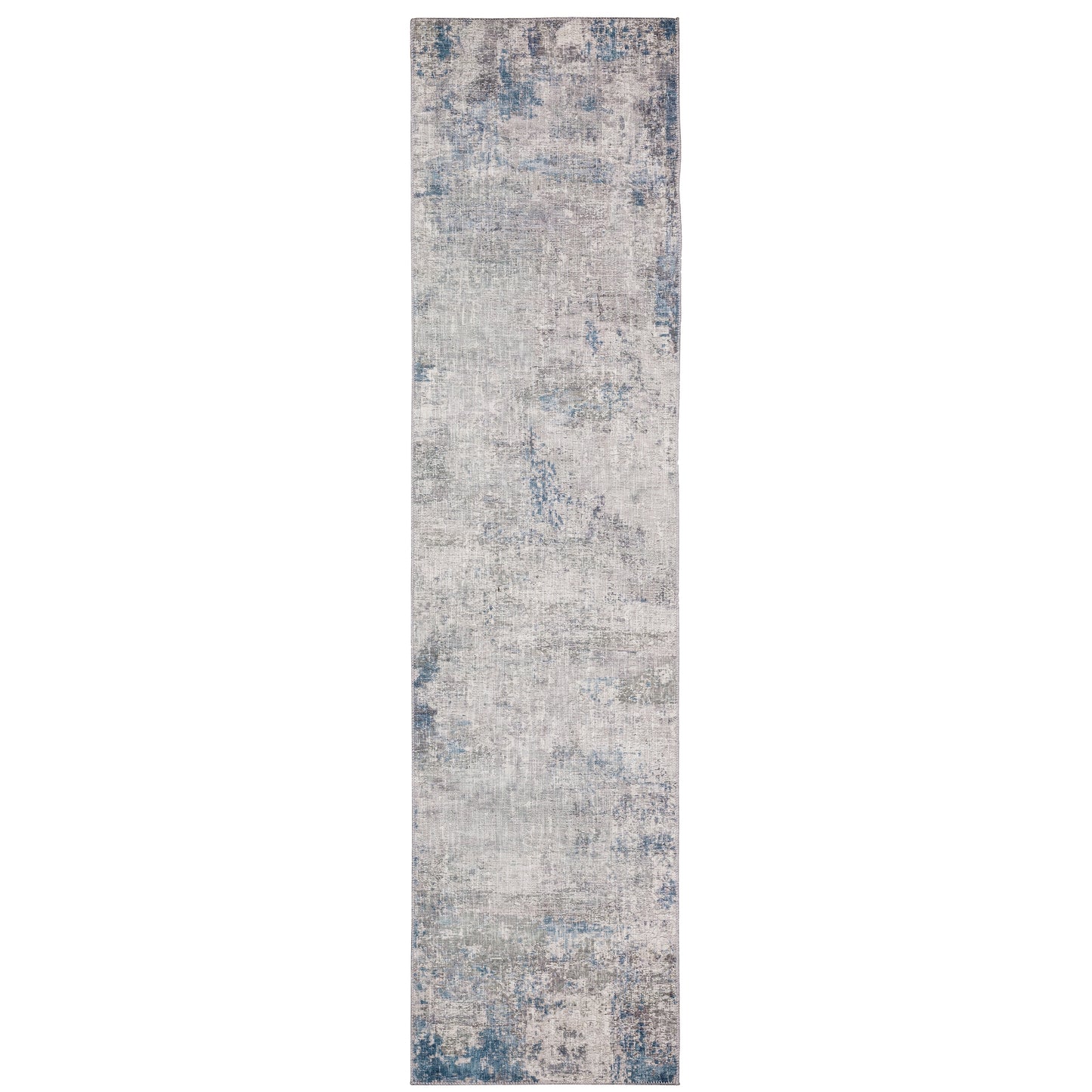 Myers Park Grey Blue Modern & Contemporary Abstract Indoor Rug