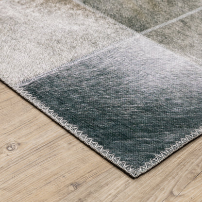 Myers Park Grey Charcoal Modern & Contemporary Geometric Indoor Rug