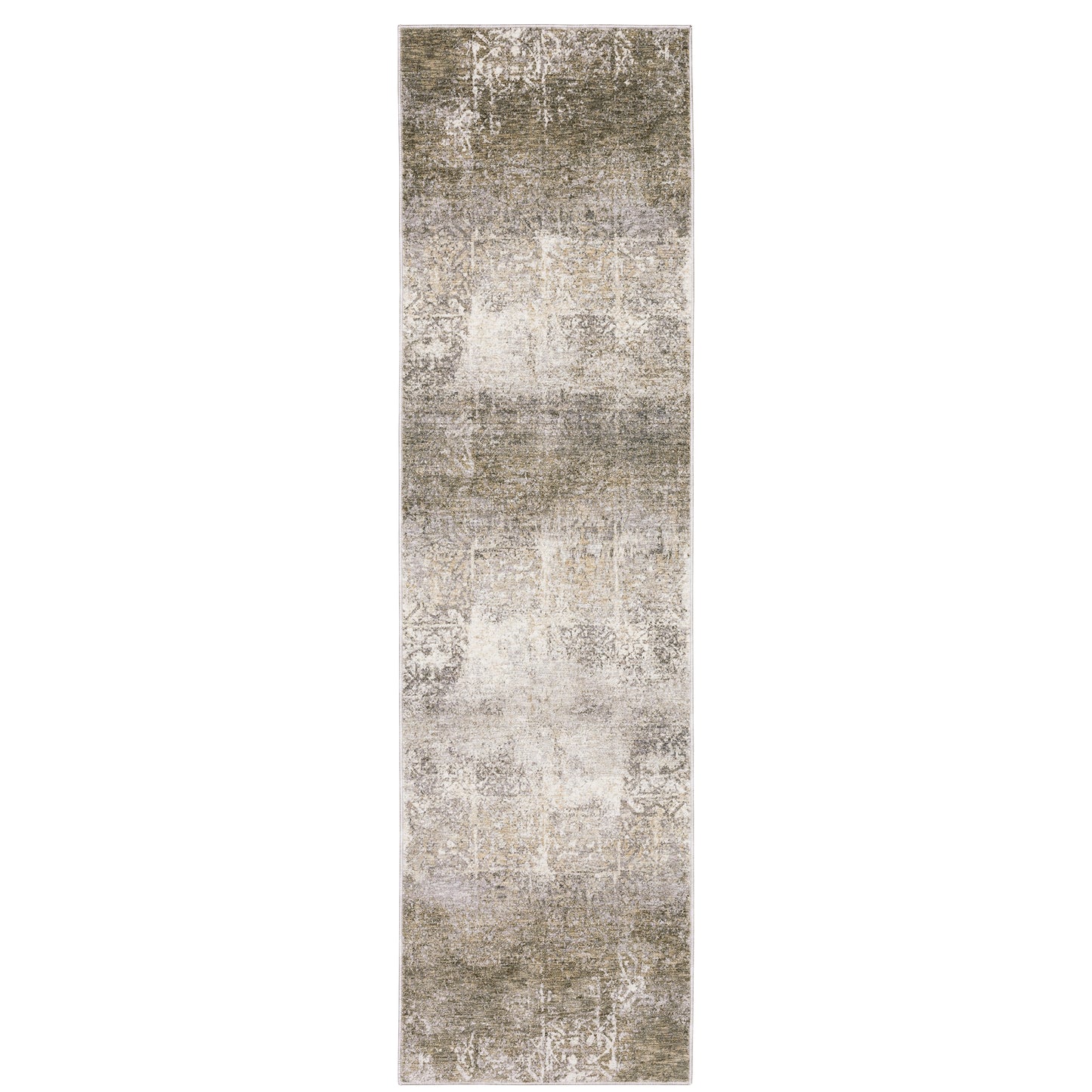 Nebulous Ivory Grey Modern & Contemporary Abstract Indoor Rug