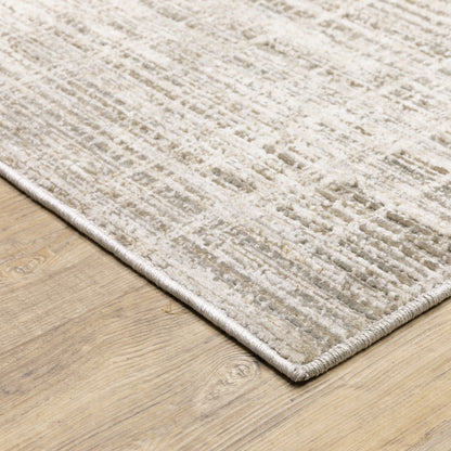 Nebulous Beige Ivory Modern & Contemporary Abstract Indoor Rug