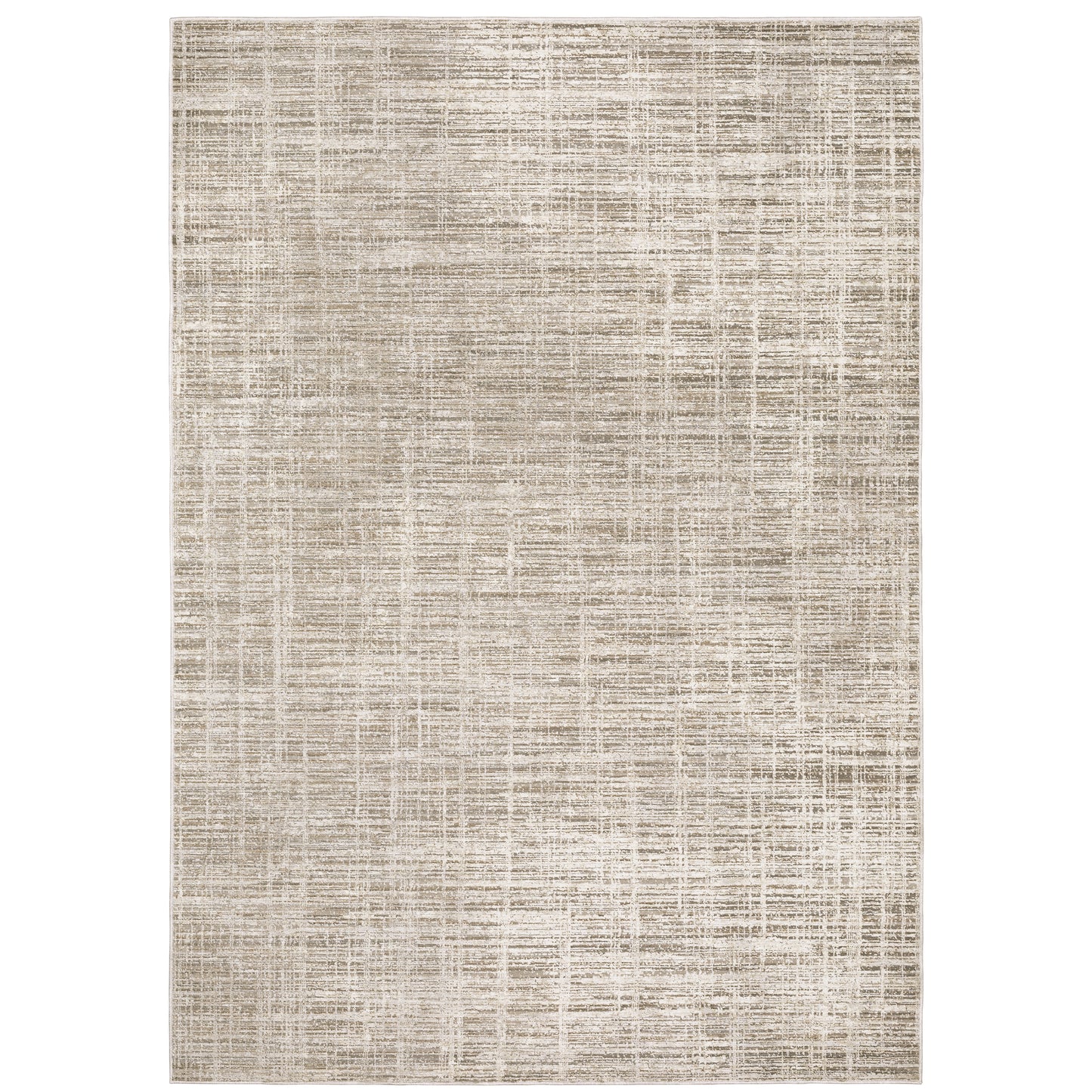 Nebulous Beige Ivory Modern & Contemporary Abstract Indoor Rug