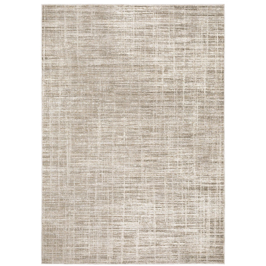 Nebulous Beige Ivory Modern & Contemporary Abstract Indoor Rug