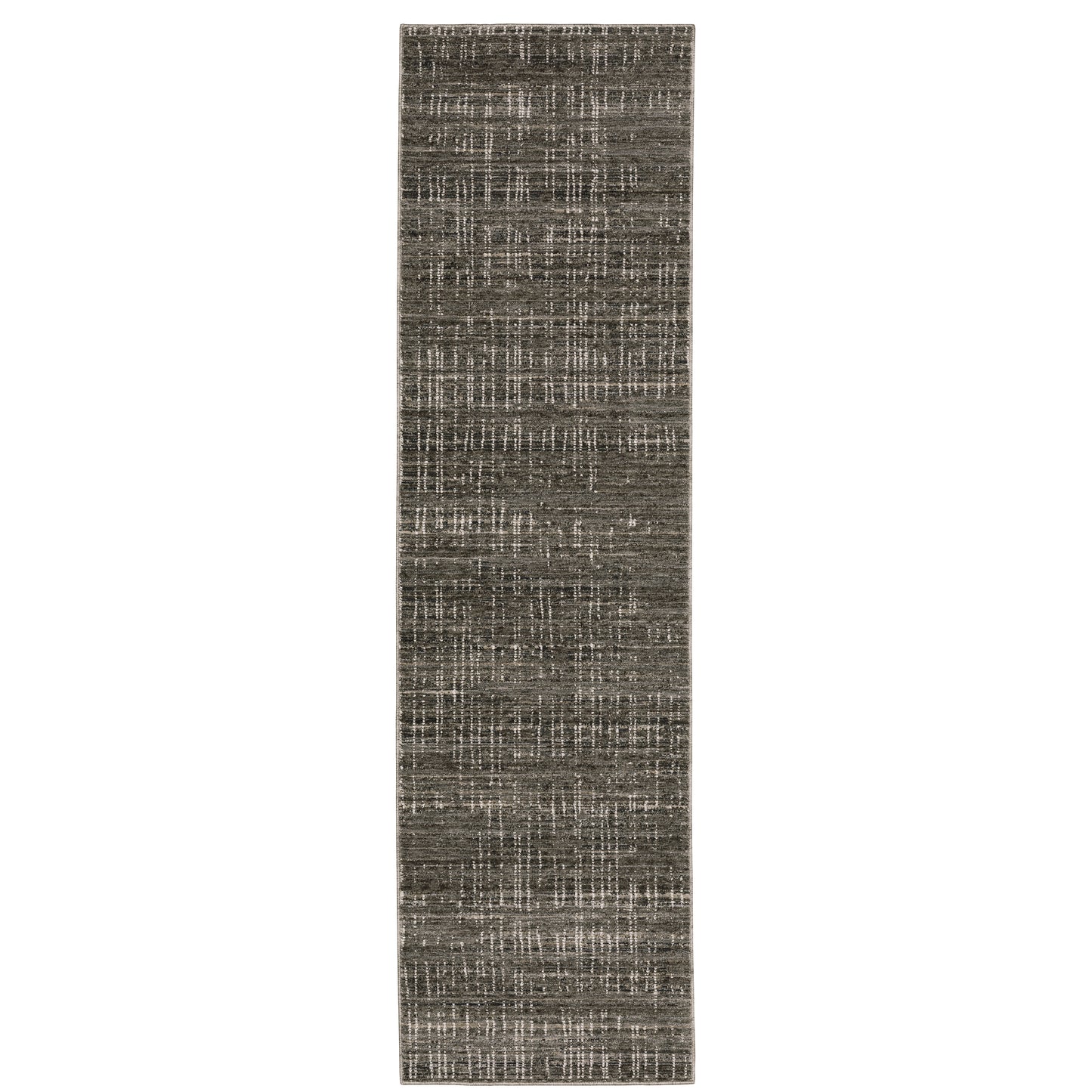 Nebulous Charcoal Grey Modern & Contemporary Geometric Indoor Rug