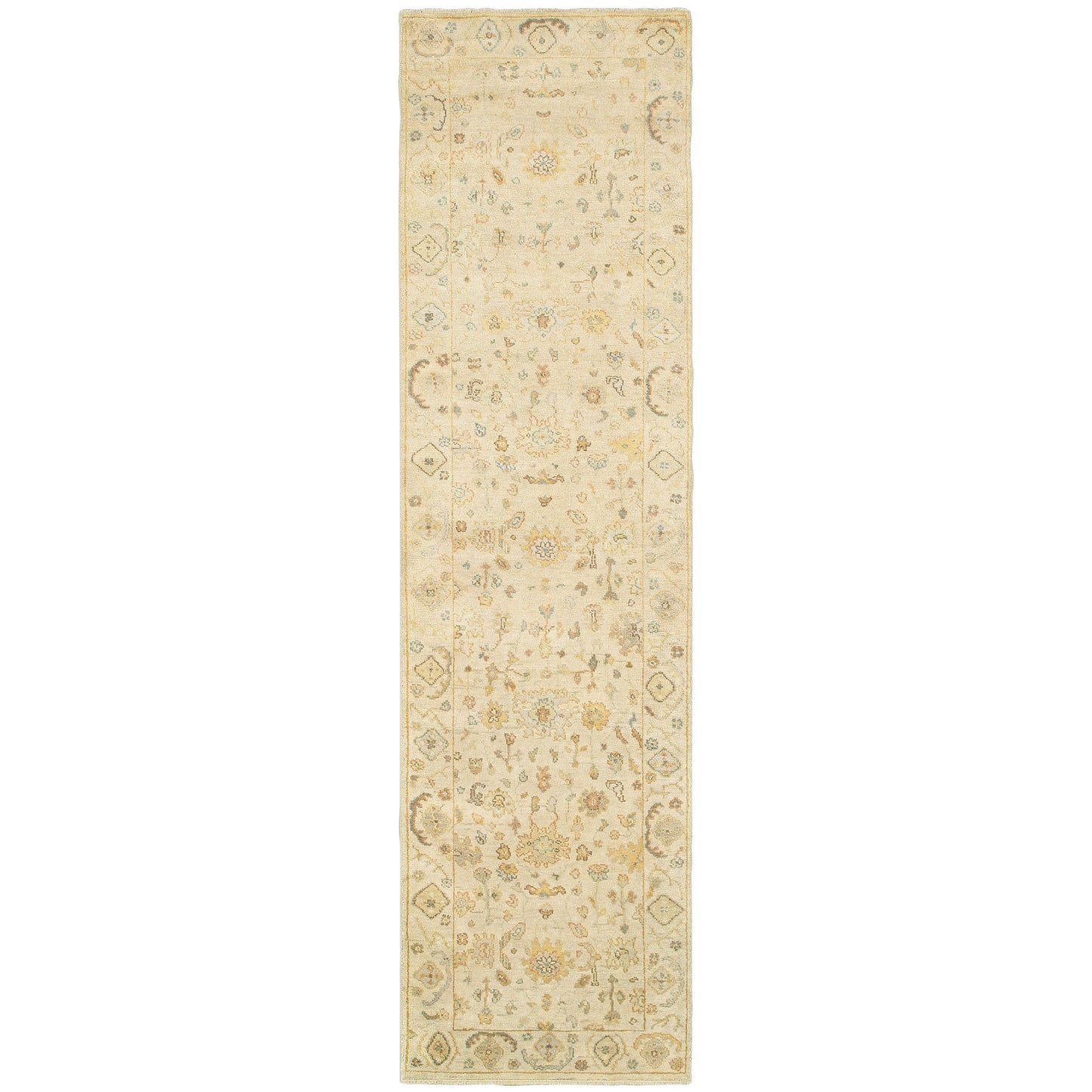 Palace Beige Grey Traditional Oriental Indoor Rug