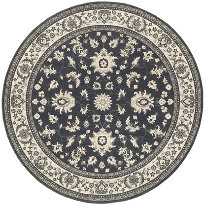 Richmond Charcoal Ivory Traditional Oriental Indoor Rug