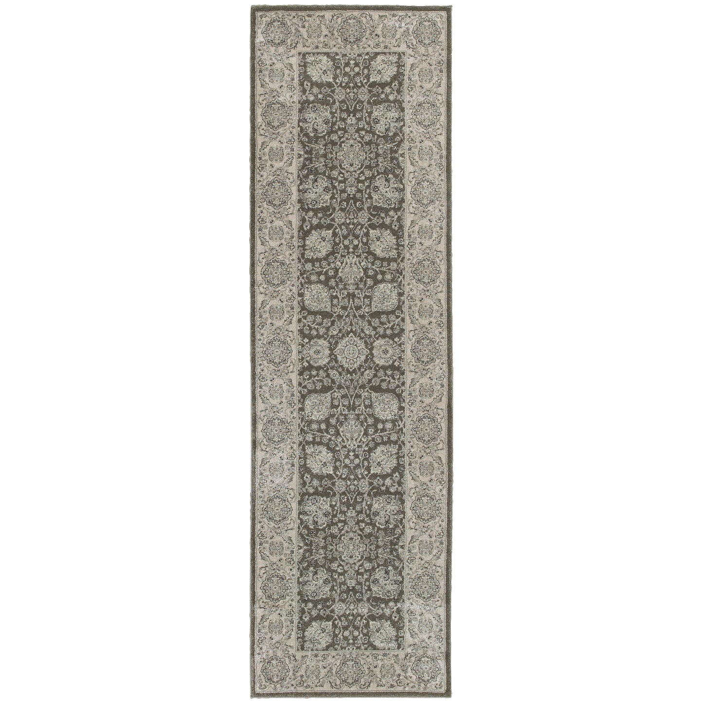 Richmond Brown Ivory Traditional Oriental Indoor Rug