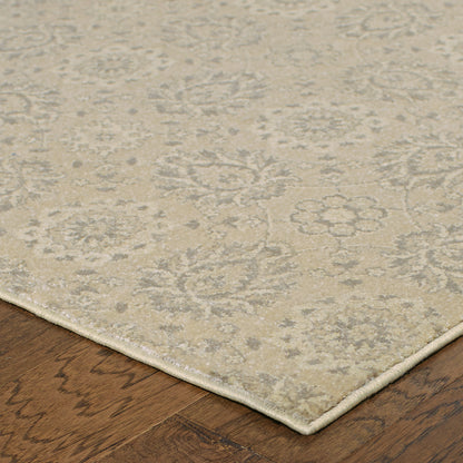 Richmond Beige Ivory Traditional Oriental Indoor Rug