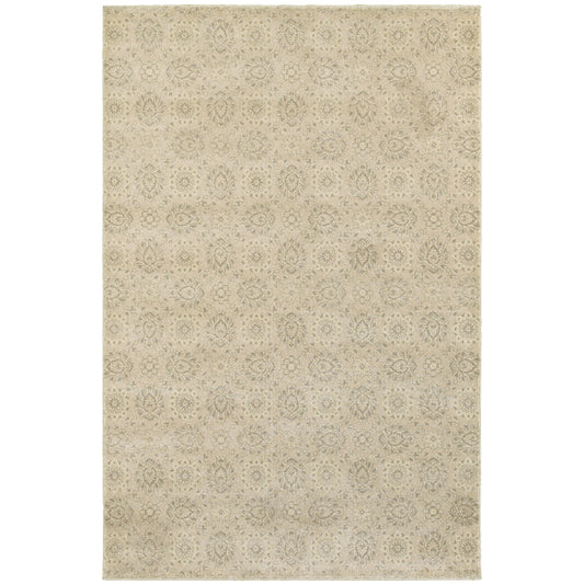 Richmond Beige Ivory Traditional Oriental Indoor Rug