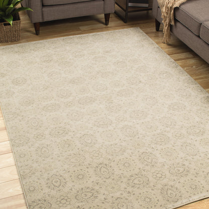 Richmond Beige Ivory Traditional Oriental Indoor Rug