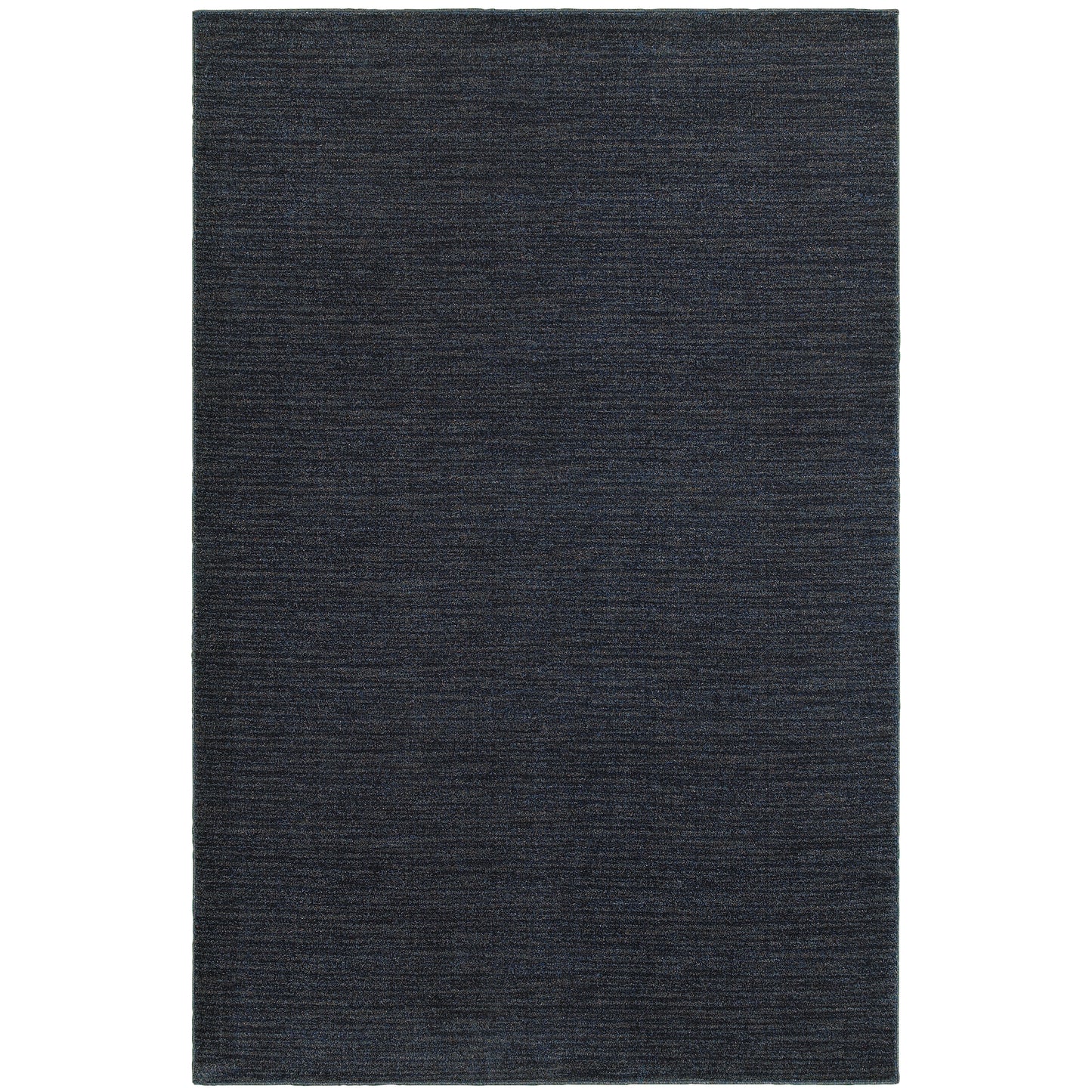 Richmond Navy Grey Transitional Solid Indoor Rug