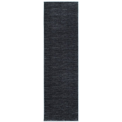 Richmond Navy Grey Transitional Solid Indoor Rug