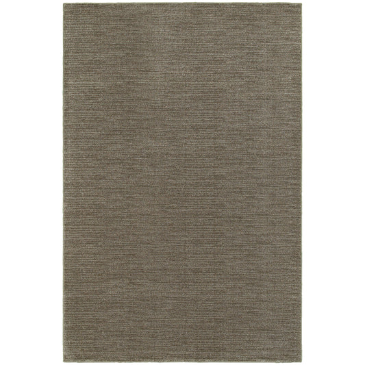 Richmond Grey Brown Transitional Solid Indoor Rug