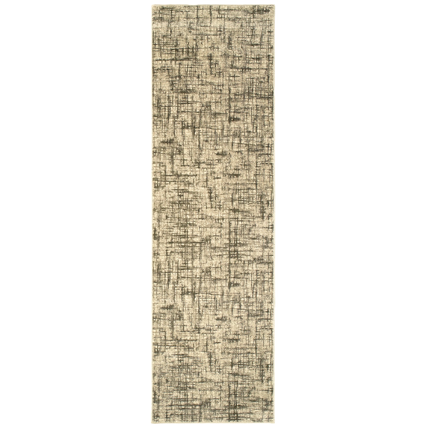 Richmond Ivory Brown Modern & Contemporary Abstract Indoor Rug