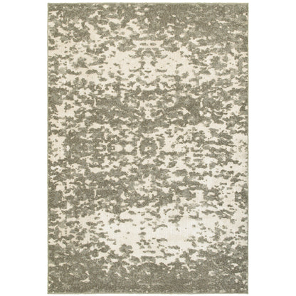 Rowan Ivory Grey Modern & Contemporary Abstract Indoor Rug