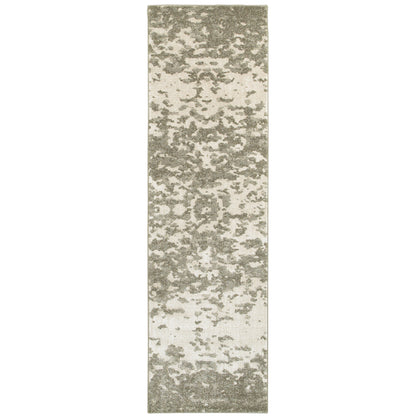 Rowan Ivory Grey Modern & Contemporary Abstract Indoor Rug