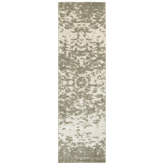 Rowan Ivory Grey Modern & Contemporary Abstract Indoor Rug