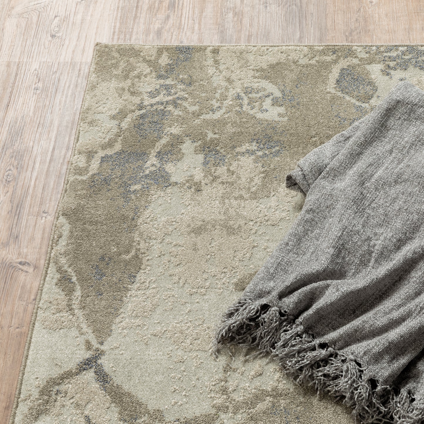 Rowan Grey Ivory Modern & Contemporary Abstract Indoor Rug