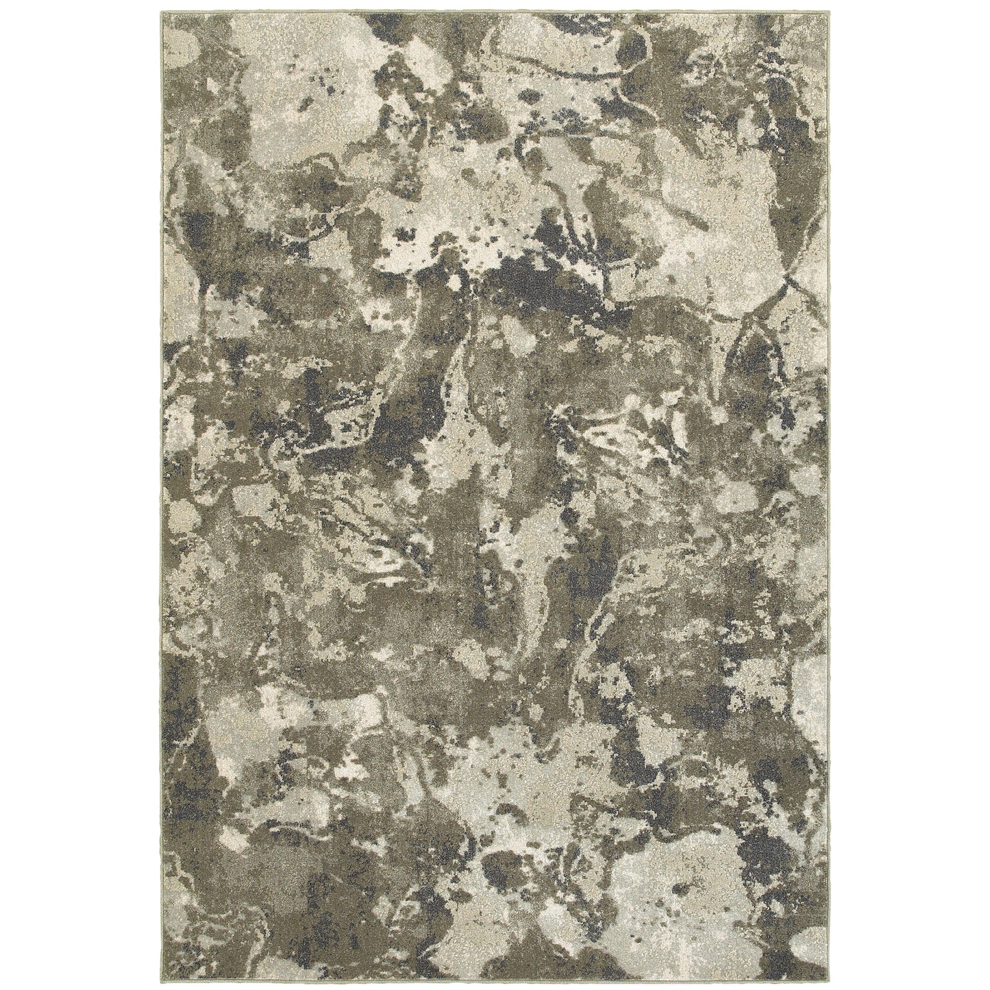 Rowan Grey Ivory Modern & Contemporary Abstract Indoor Rug