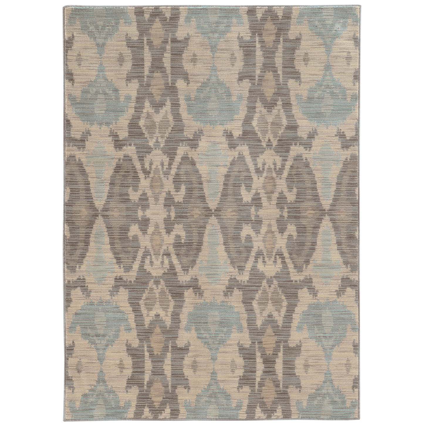 Sedona Blue Grey Transitional Abstract Indoor Rug