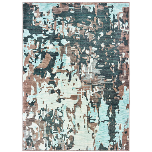 Sedona Grey Blue Modern & Contemporary Abstract Indoor Rug