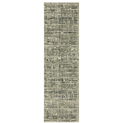 Seneca Beige Grey Industrial Abstract Indoor Rug