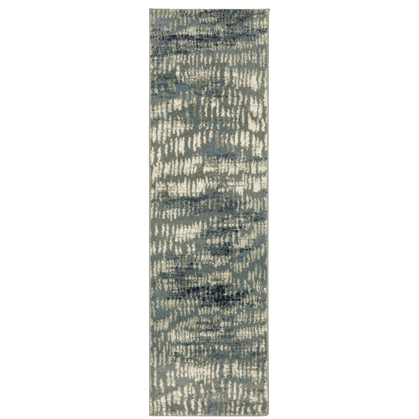 Seneca Grey Beige Industrial Abstract Indoor Rug