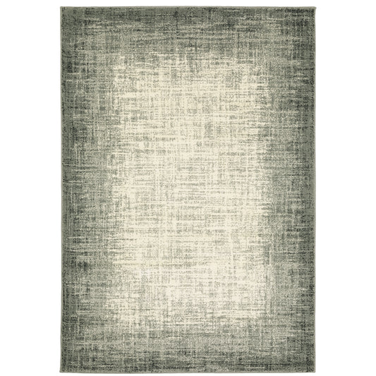 Seneca Grey Beige Industrial Abstract Indoor Rug