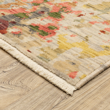 Soleri Beige Multi Modern & Contemporary Abstract Indoor Rug