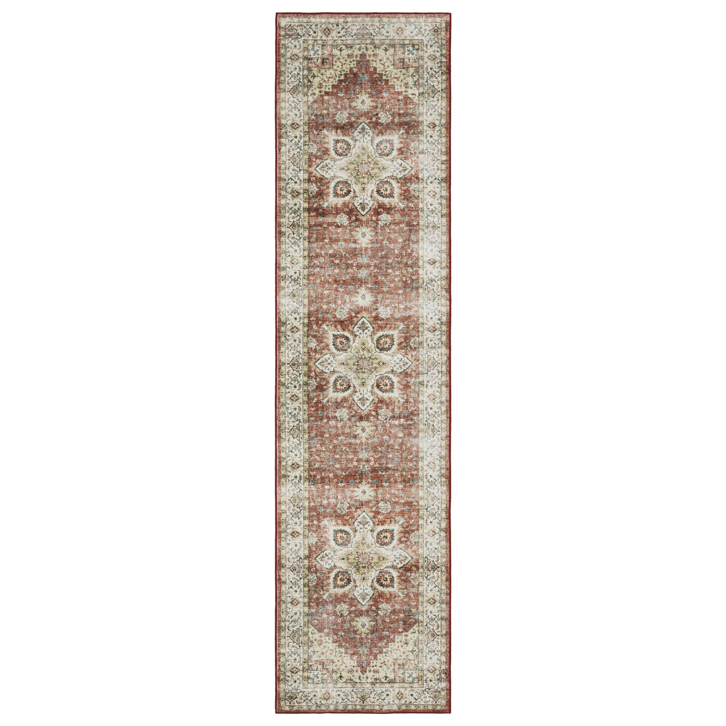 Sumter Red Ivory Traditional Oriental Indoor Rug