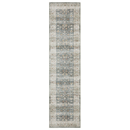 Sumter Grey Ivory Traditional Oriental Indoor Rug