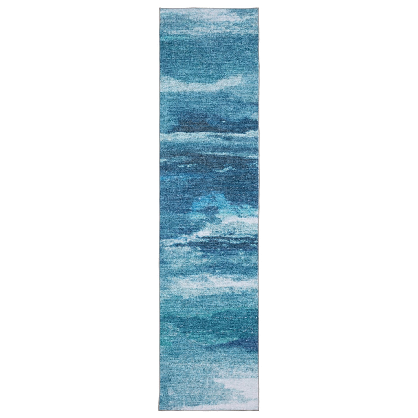 Sumter Blue Ivory Modern & Contemporary Abstract Indoor Rug