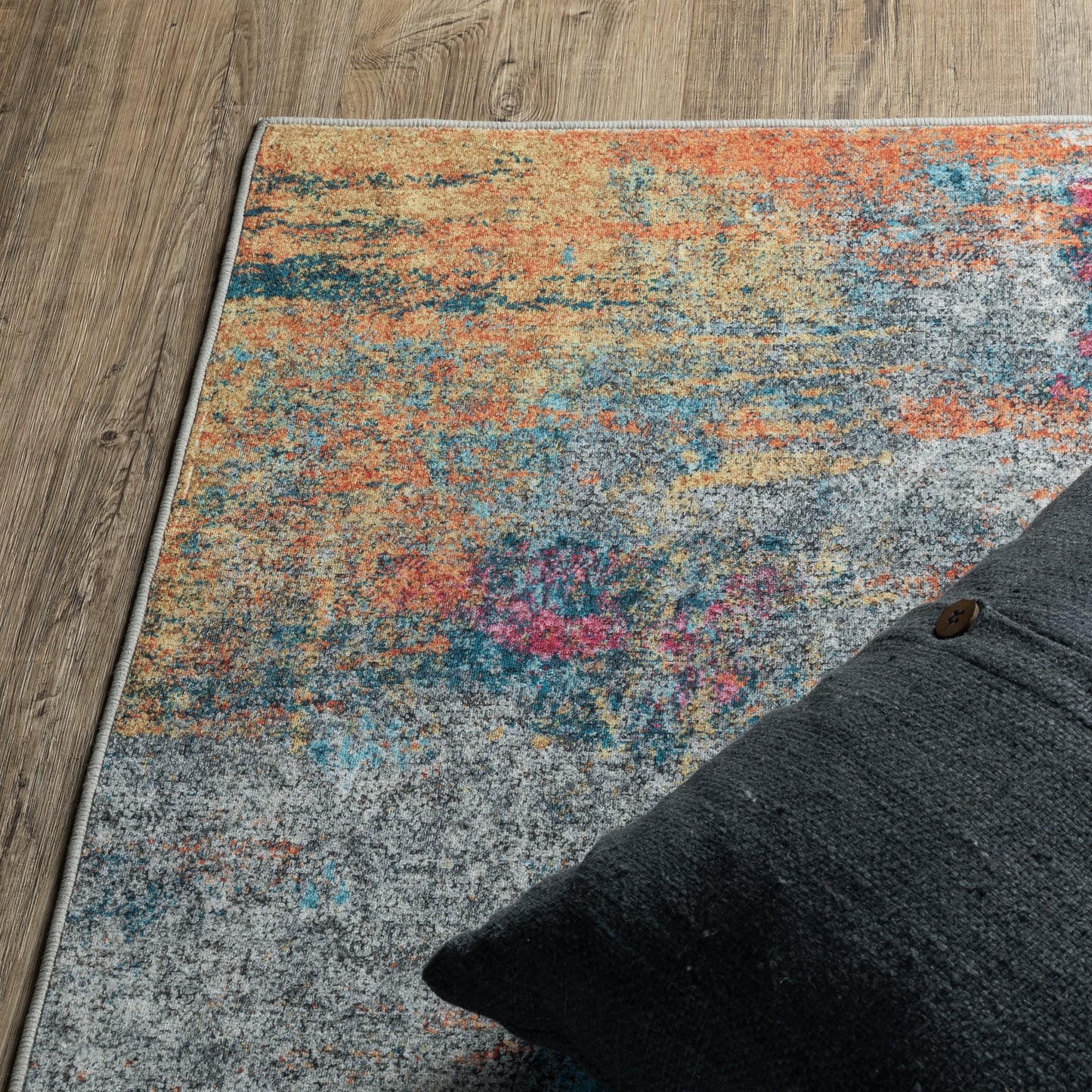 Sumter Multi-colored  Modern & Contemporary Abstract Indoor Rug