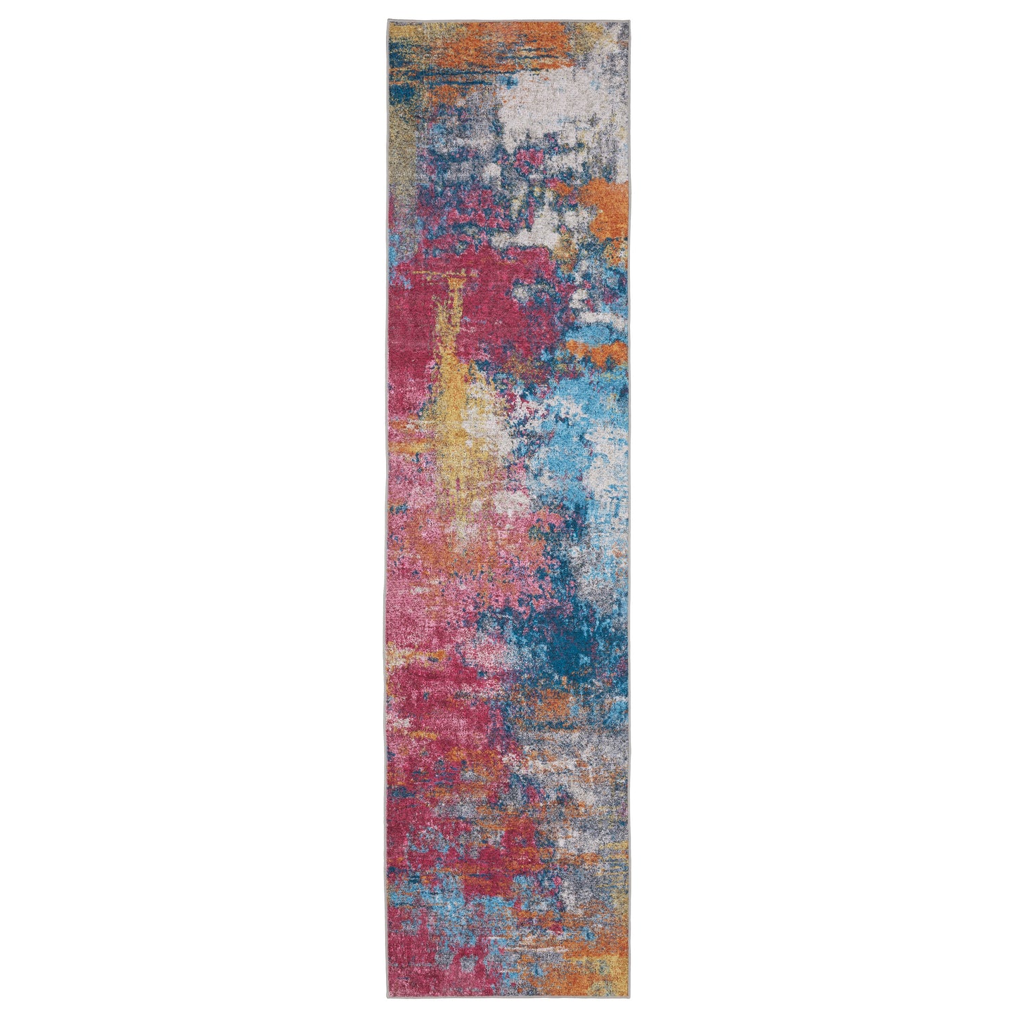 Sumter Multi-colored  Modern & Contemporary Abstract Indoor Rug