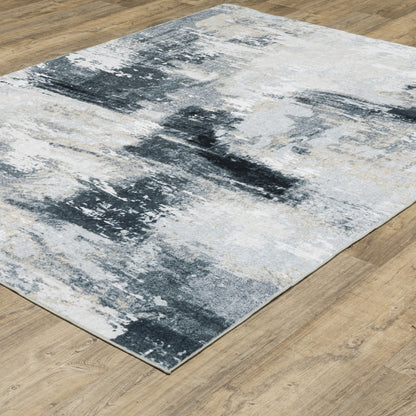 Sumter Ivory Grey Modern & Contemporary Abstract Indoor Rug