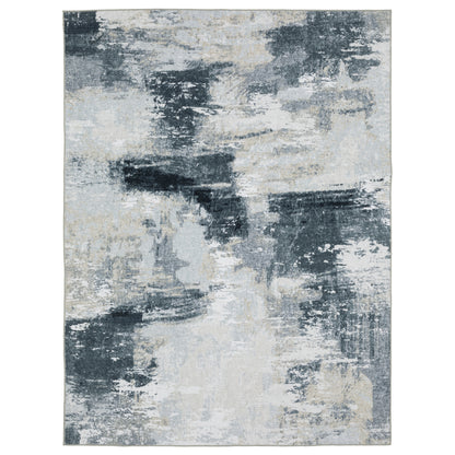 Sumter Ivory Grey Modern & Contemporary Abstract Indoor Rug