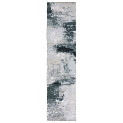 Sumter Ivory Grey Modern & Contemporary Abstract Indoor Rug