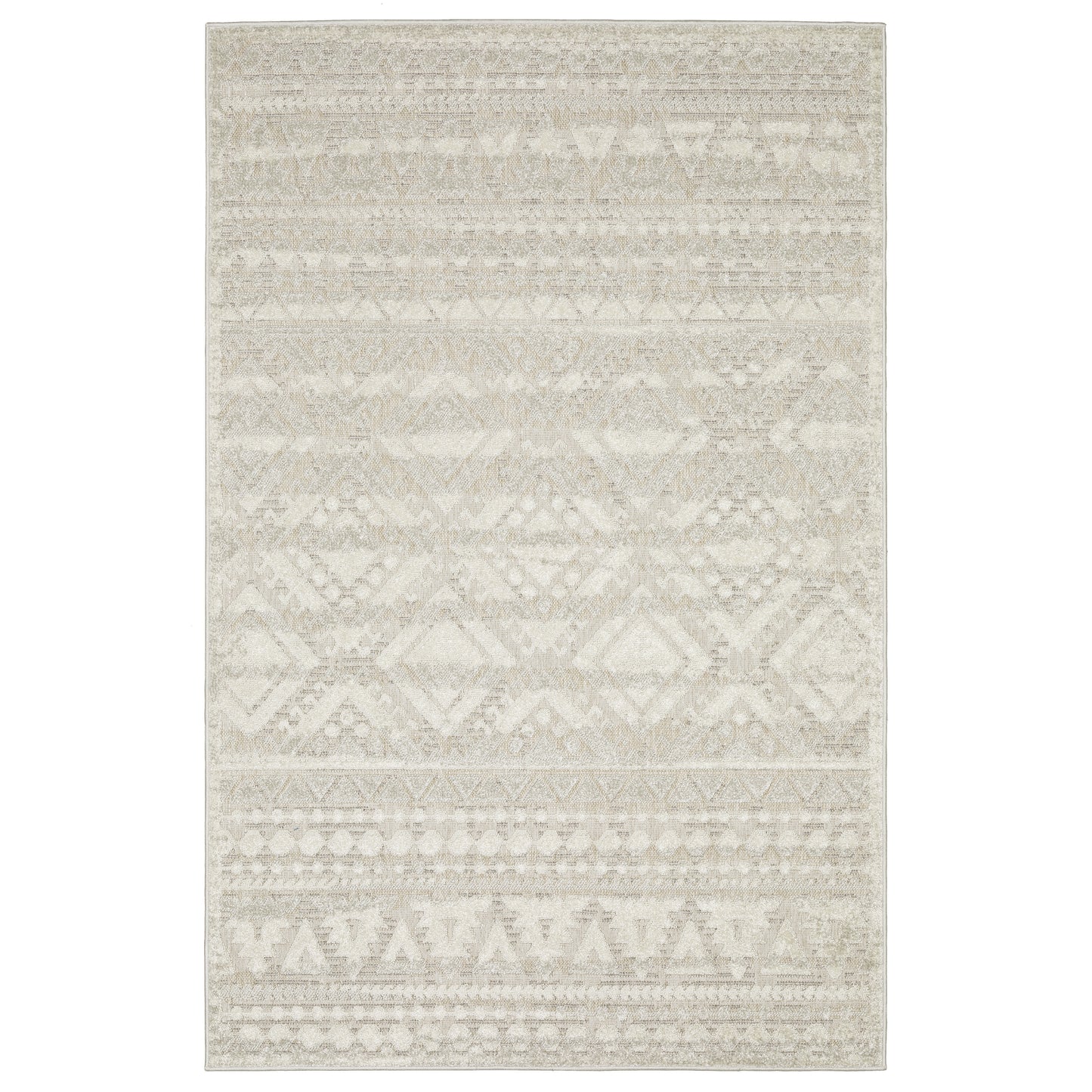 Tangier Beige Ivory Global Southwest/Lodge Indoor Rug