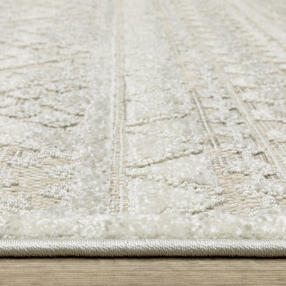 Tangier Beige Ivory Global Southwest/Lodge Indoor Rug