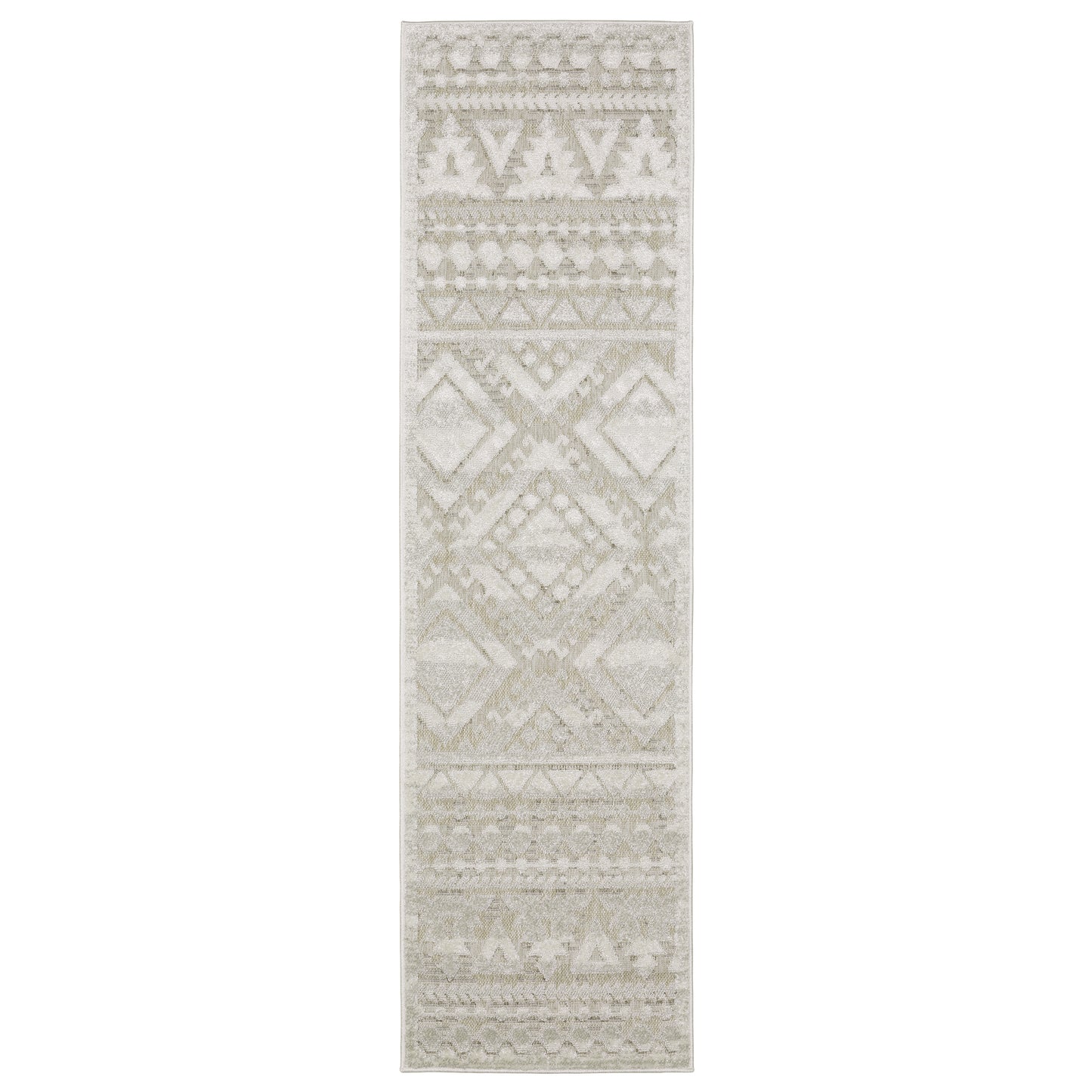 Tangier Beige Ivory Global Southwest/Lodge Indoor Rug