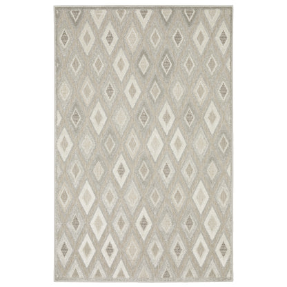 Tangier Beige Grey Global Diamond Indoor Rug